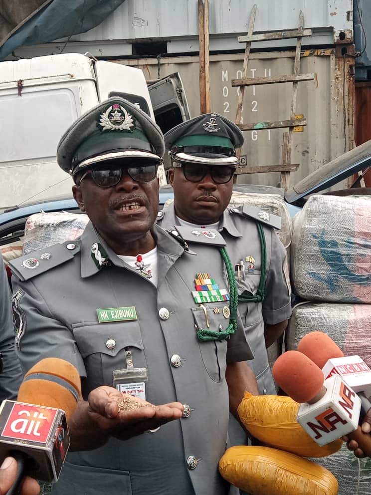 Customs FOU ‘A’ seizes N7.1bn contraband goods, arrests 103 suspects