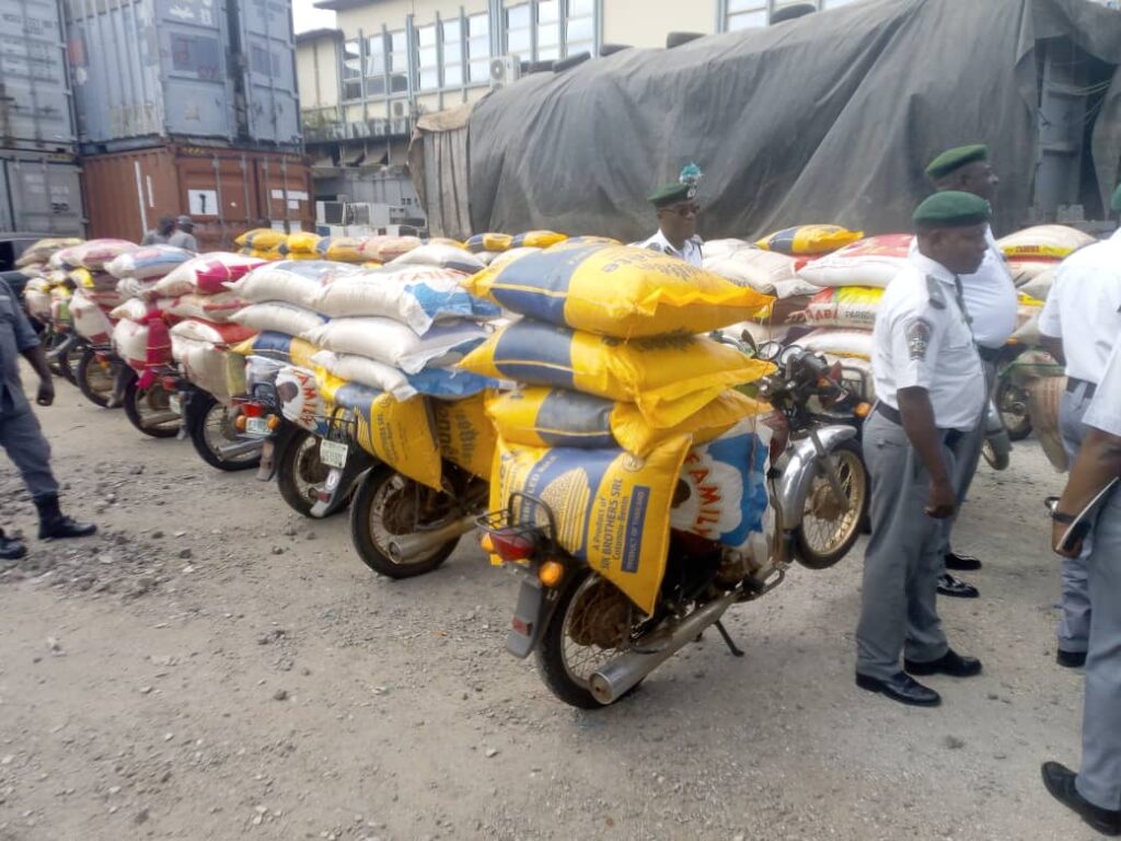 Customs intercepts expired seasoning cubes, rice, others worth N537m in Lagos