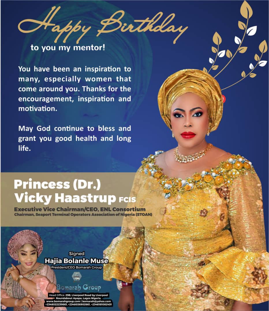 Adeyanju, Shittu, others celebrate Princess Vicky Haastrup on her birthday