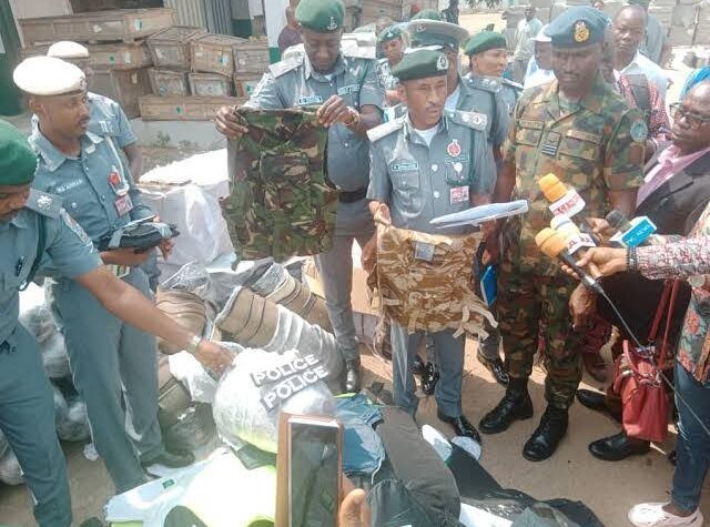 Customs intercepts military hardware, N13.8bn drugs at Lagos airport  
