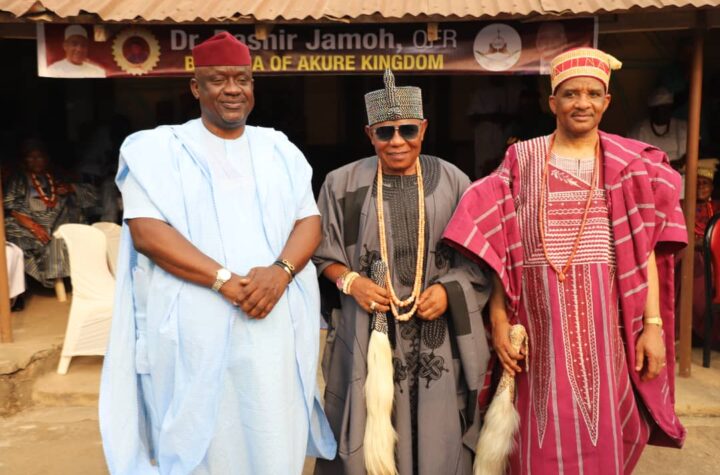 NIMASA DG, Jamoh bags chieftaincy title in Akure