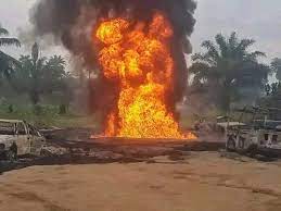 12 feared dead in Rivers oil pipeline explosion