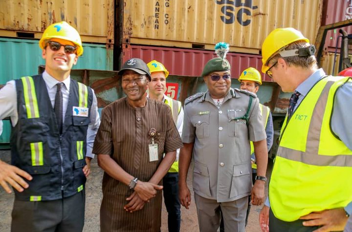 Excitement as Tin Can port welcomes largest commercial vessel