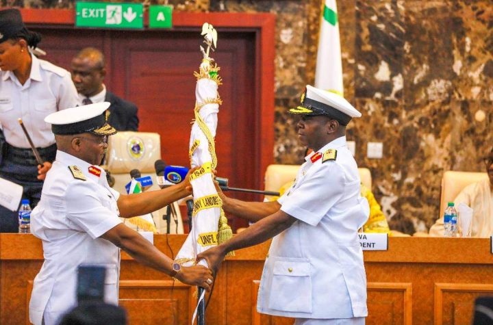 New Chief of Naval Staff assumes office, vows to end crude oil theft, illegal refining