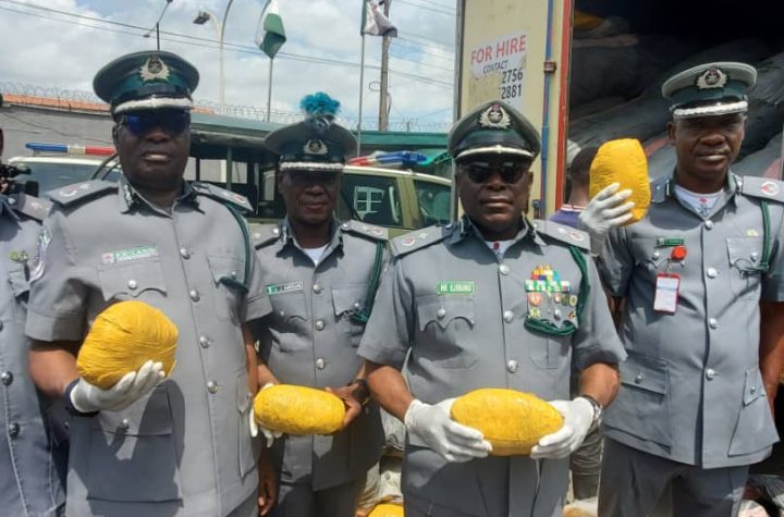 Customs FOU ‘A’ intercepts 9,857 parcels of Indian Hemp, other contraband worth N1bn