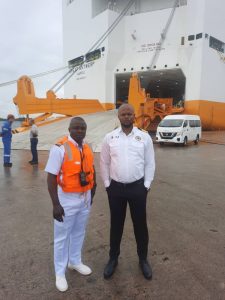 PHOTOS: Tin Can Island Port receives largest RORO vessel to visit Nigeria