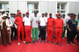 Work-Life Balance: Customs boss leads officers on 5 Kilometers marathon exercise