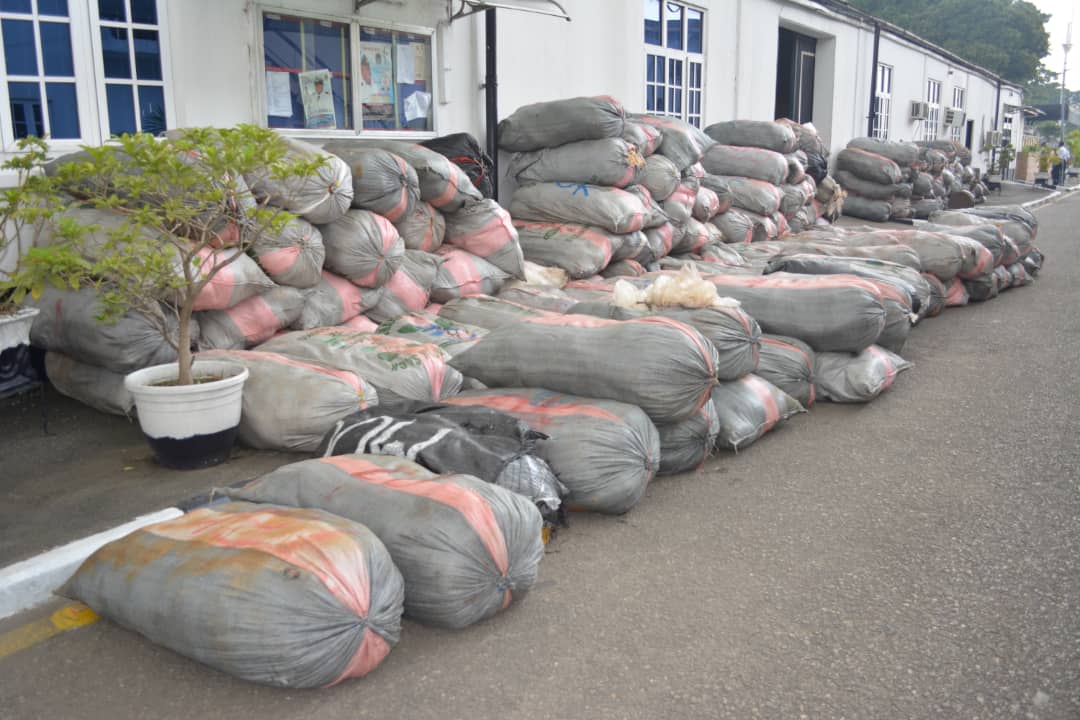 Navy hands over 187 bags of cannabis worth N200m to NDLEA