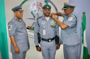 Customs FOU Zone 'C' PRO Attah, 45 other officers decorated with new ranks 