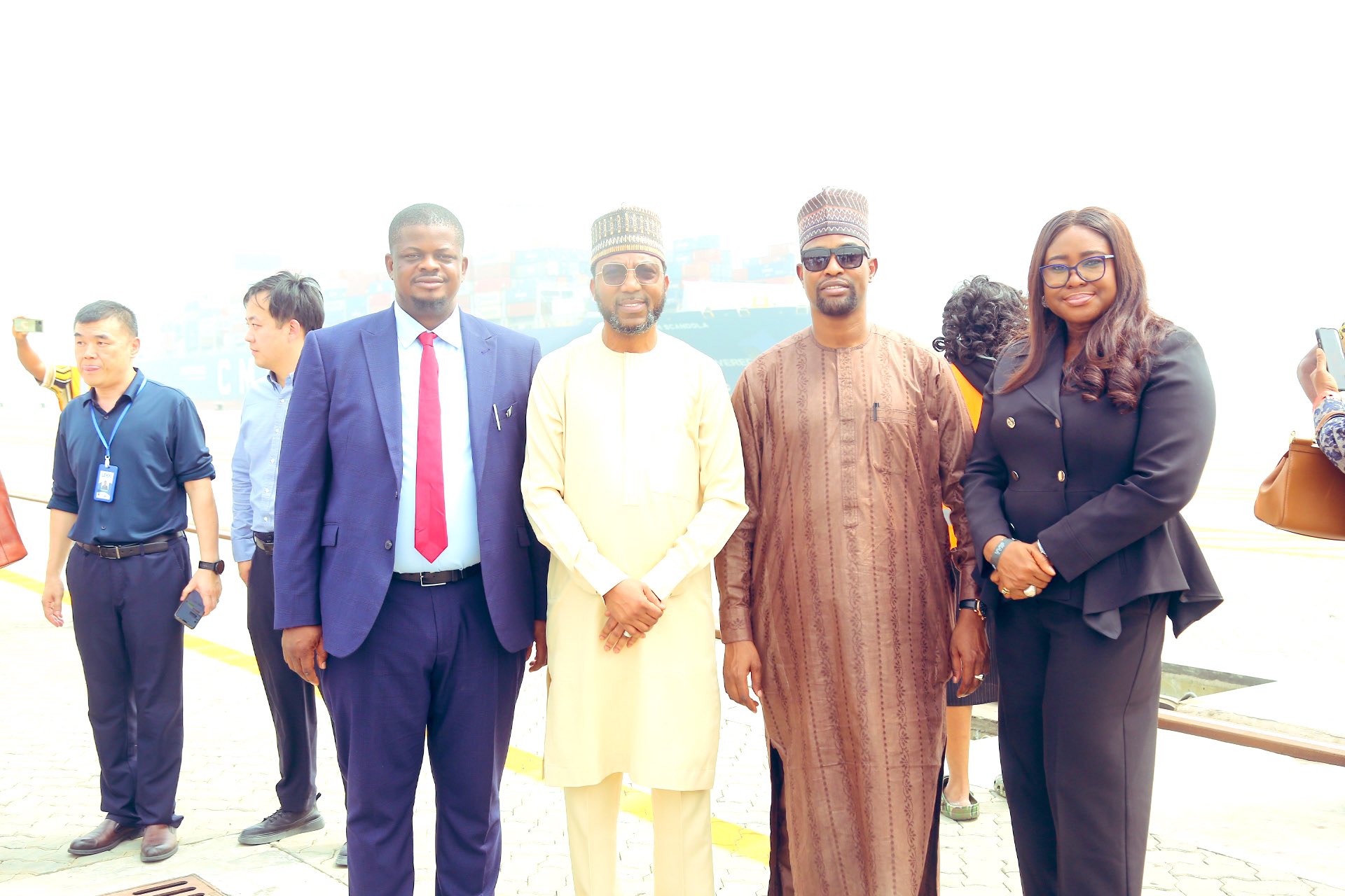 Lekki port receives first LNG-powered vessel with over 14,000 containers