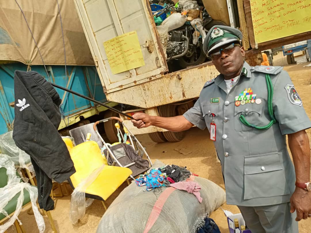 Customs FOU 'A' intensifies crackdown on smuggling, seizes contraband worth N854m