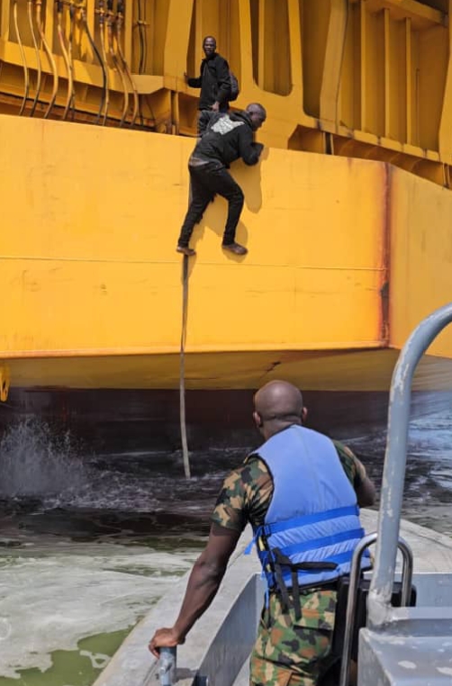 Navy decries menace of stowaways, arrests 75 in Lagos