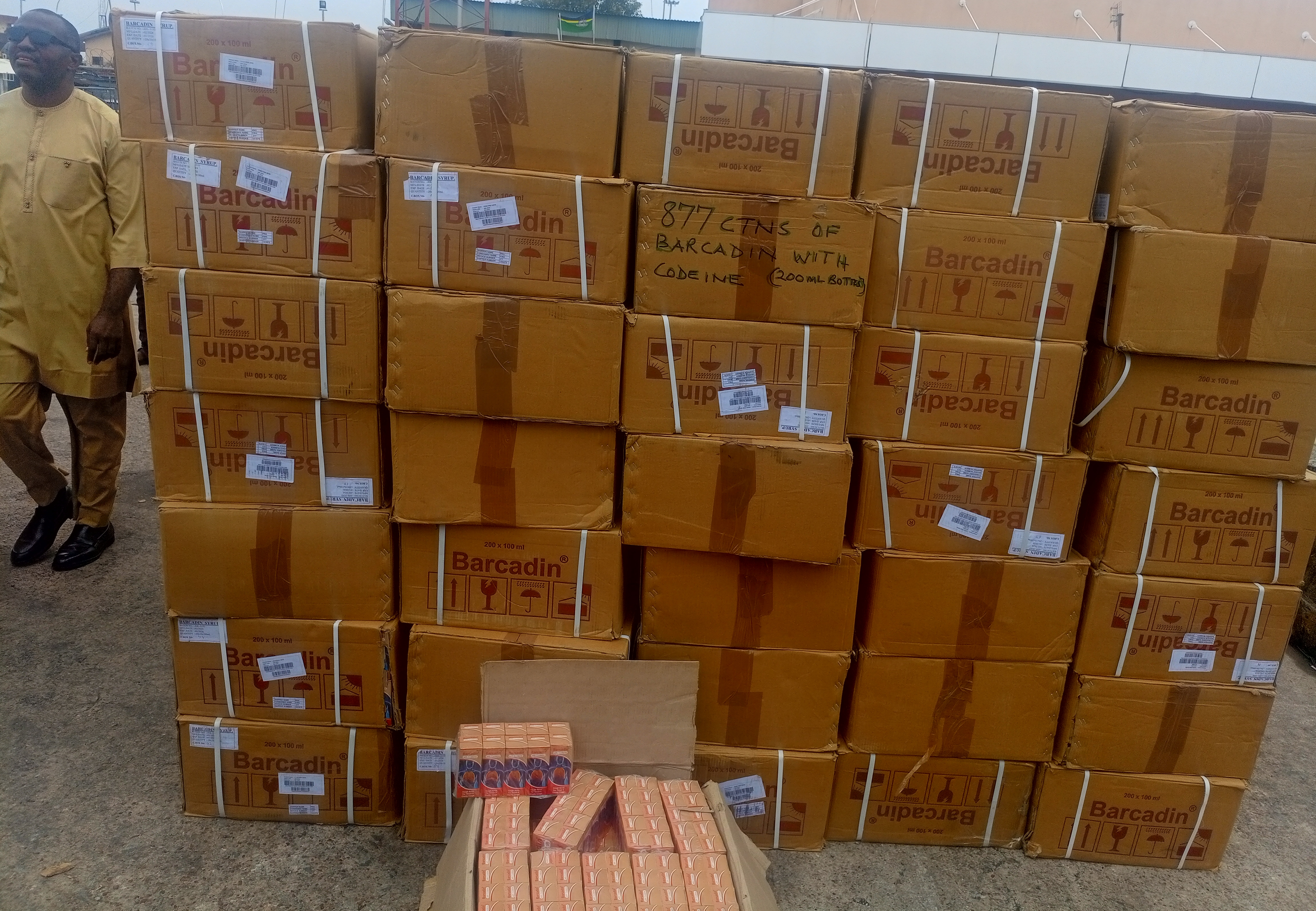 Customs intercepts shipment of illicit drugs worth N4.1bn at Tin Can Port