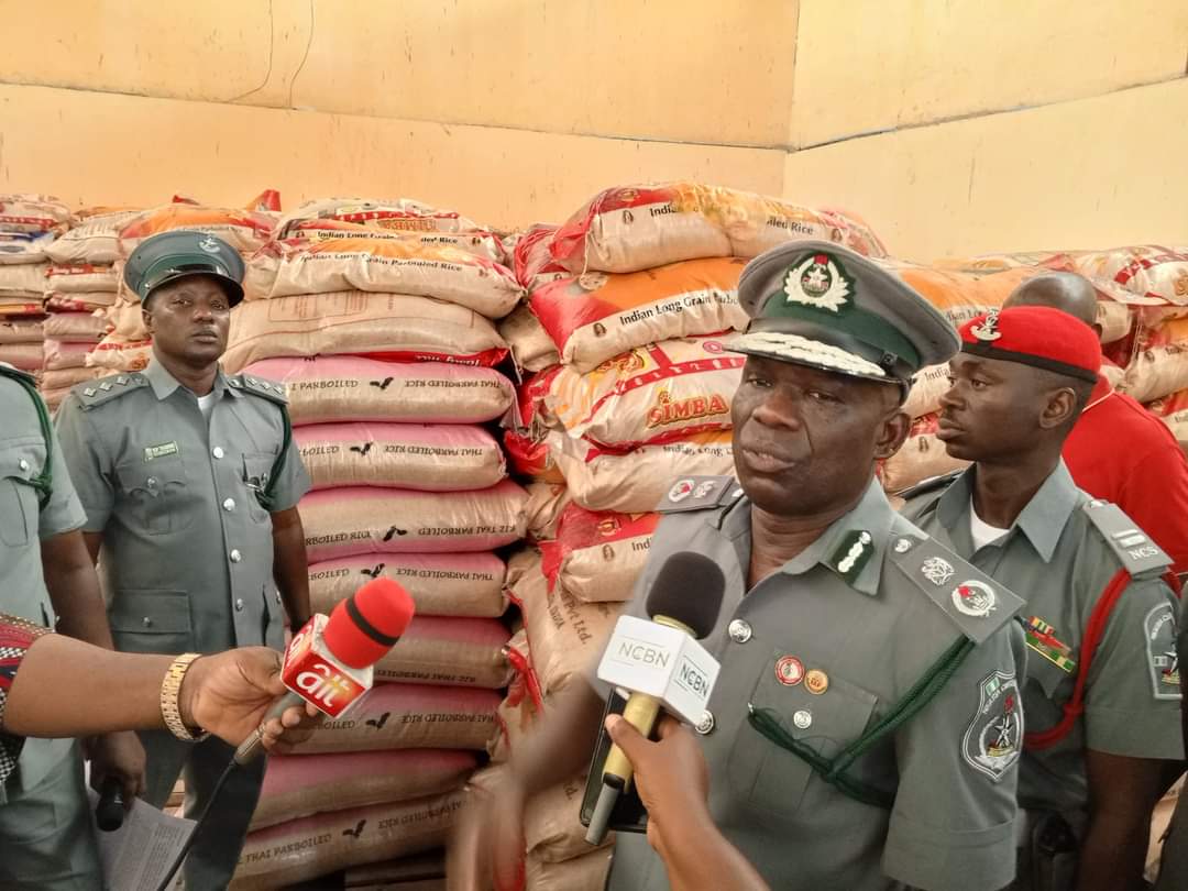 Customs WMC hands over N96m worth of cannabis to NDLEA, seizes 505 bags of smuggled rice