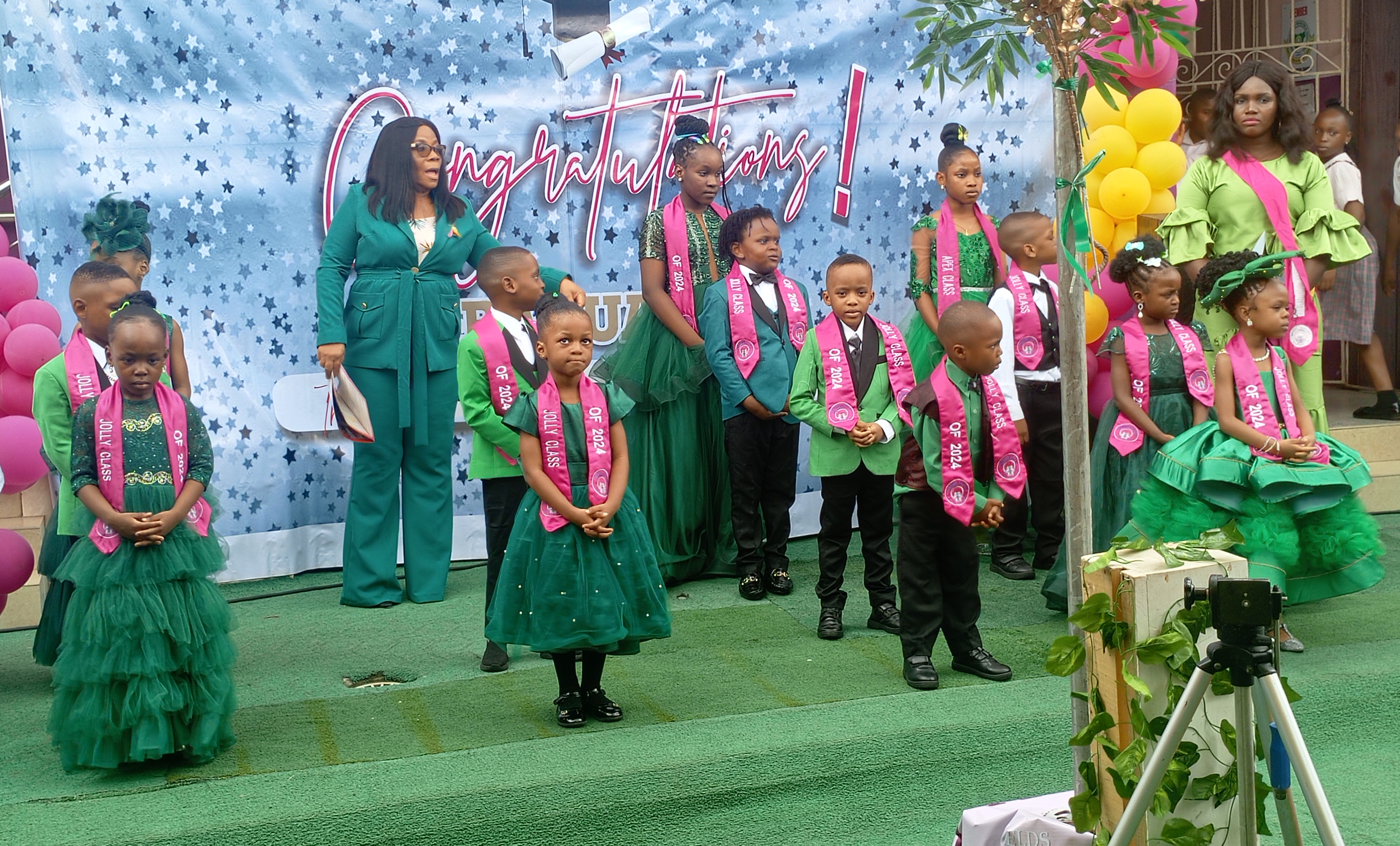 Pinkfields Academy marks 2nd graduation ceremony in style