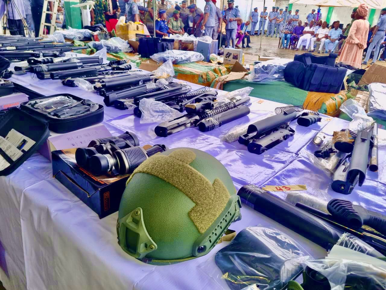 https://maritimetodayonline.com/again-customs-seizes-n1-5bn-firearms-military-equipment-at-lagos-airport/