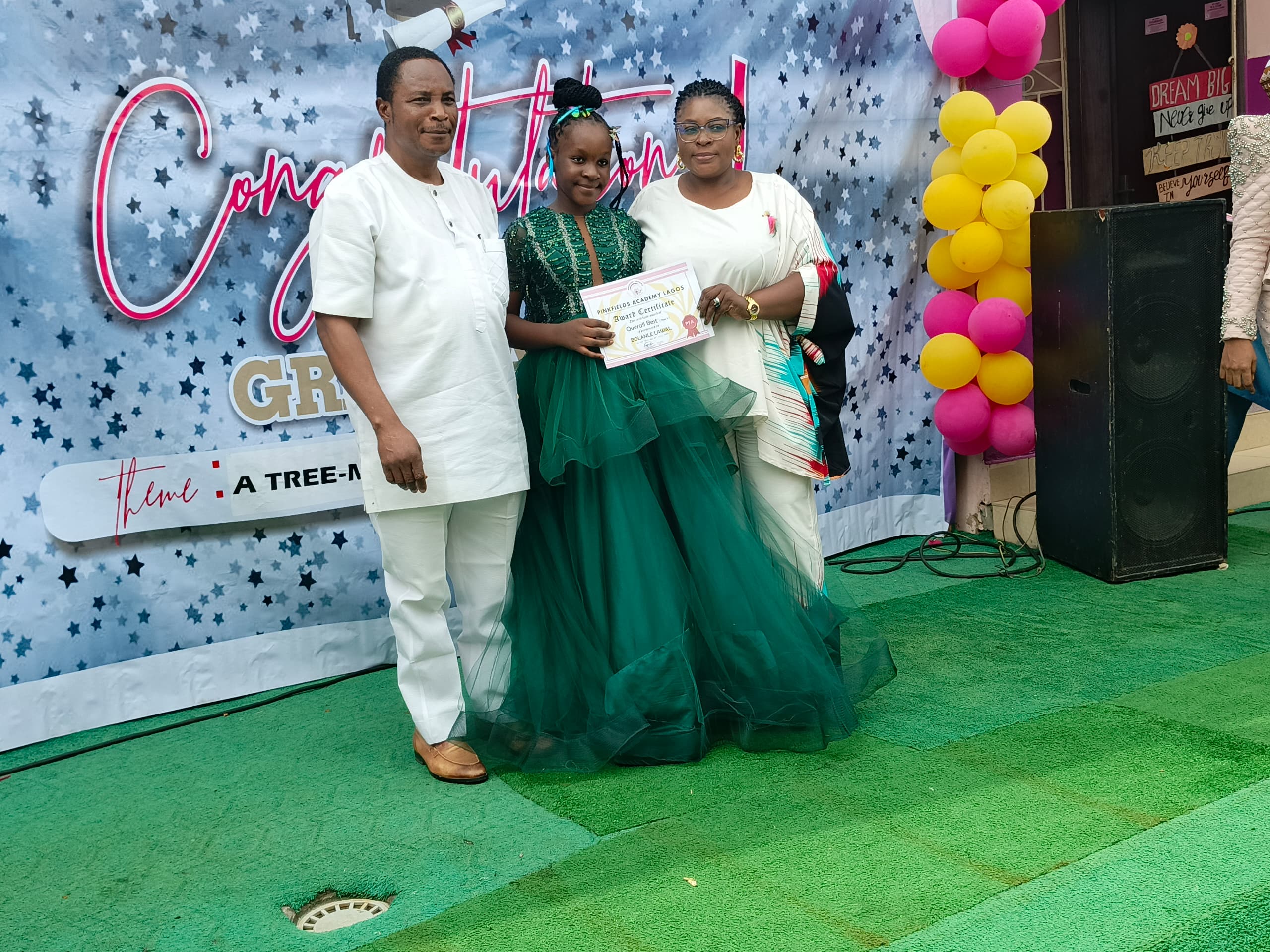 Pinkfields Academy marks 2nd graduation ceremony in style