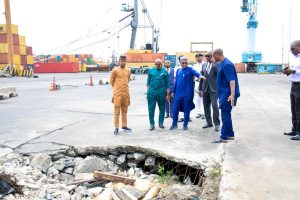 Dantsoho visits Tin Can Island, Apapa ports, assures of speedy rehabilitation of dilapidated infrastructure