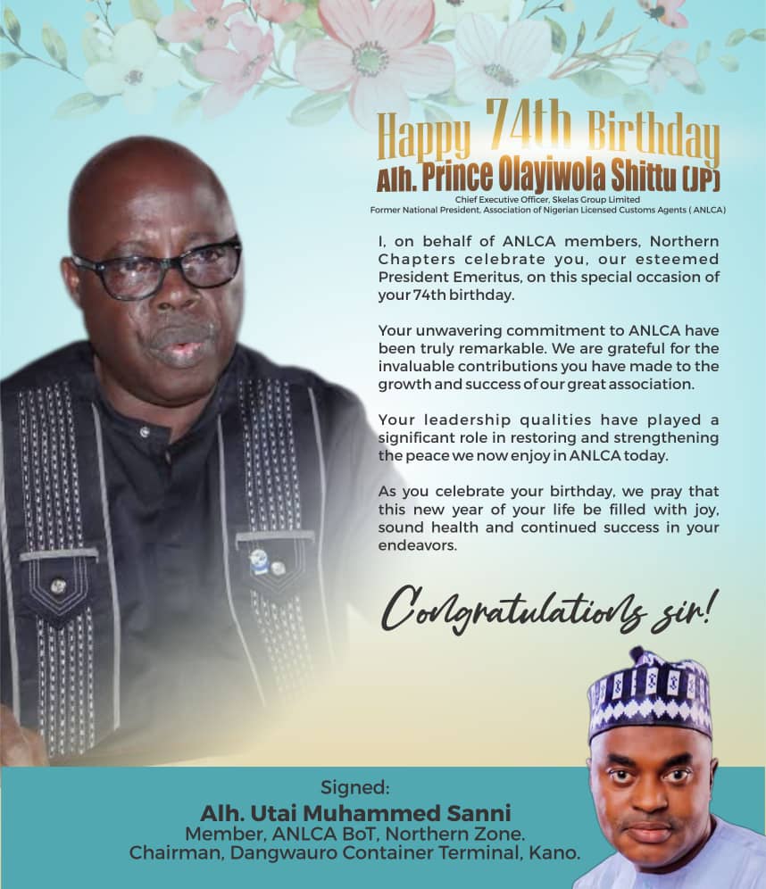 ANLCA Vice President, Oduntan, BoT members, others celebrate Prince Shittu on 74th birthday