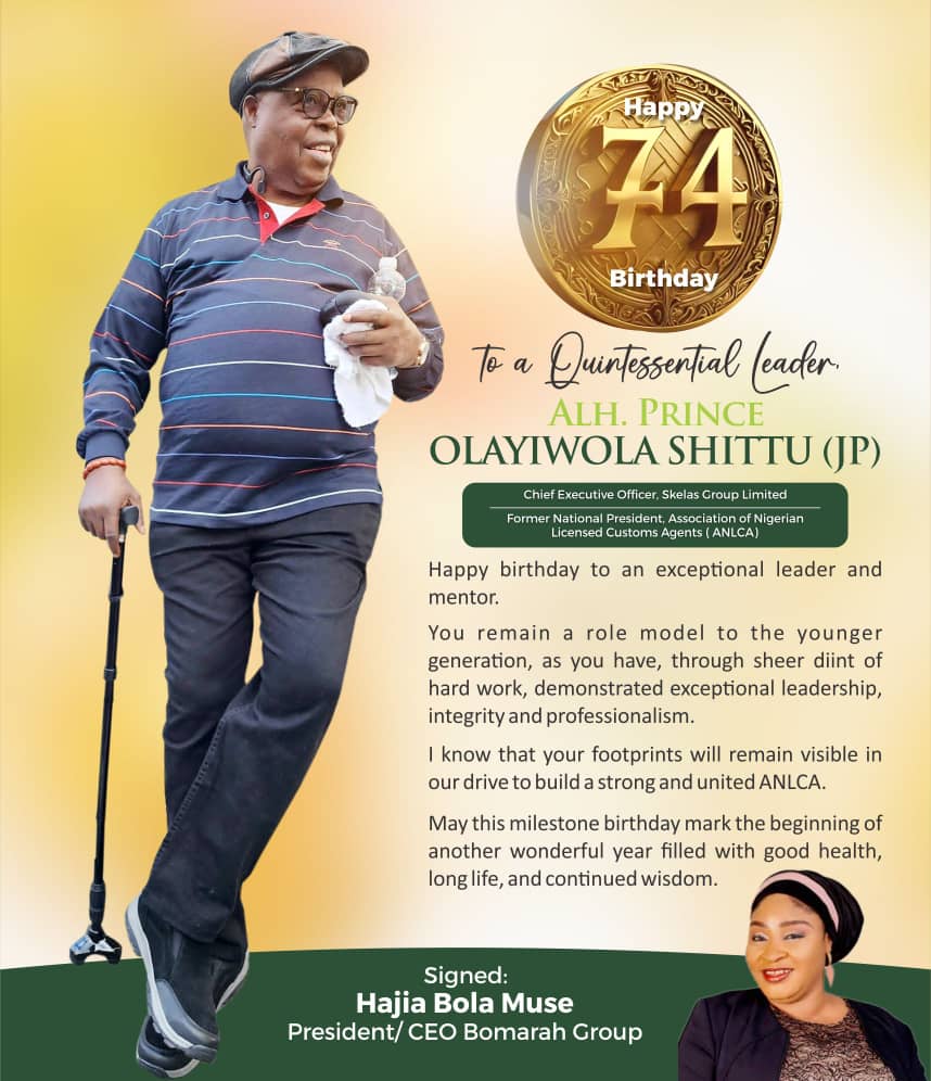 ANLCA Vice President, Oduntan, BoT members, others celebrate Prince Shittu on 74th birthday
