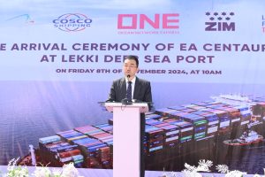 Lekki Port, Lekki Freeport Terminal, Lagos Free Zone launch COSCO Shipping, ONE & ZIM lines services