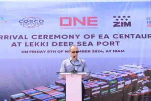 Lekki Port, Lekki Freeport Terminal, Lagos Free Zone launch COSCO Shipping, ONE & ZIM lines services