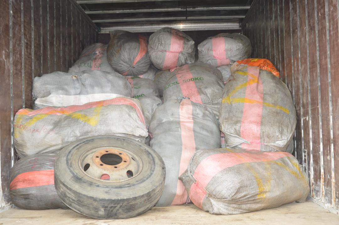 Two arrested as Customs WMC hands over seized cannabis, codeine to NDLEA, NAFDAC