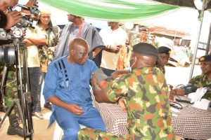 Navy conducts free medical outreach in Majidun community