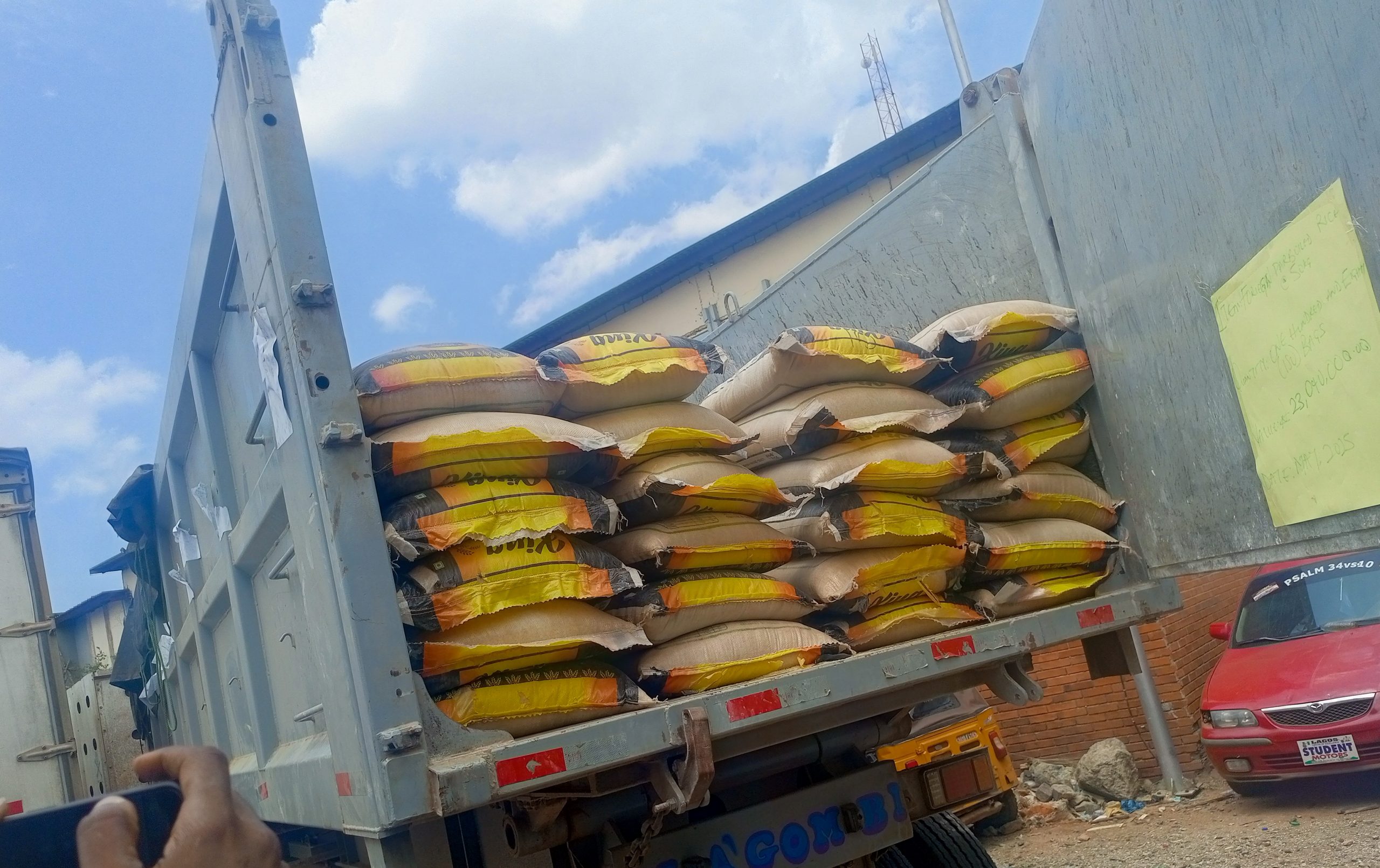 Customs FOU A seizes N1.5bn exotic cars, 7 trailer loads of rice in Lagos