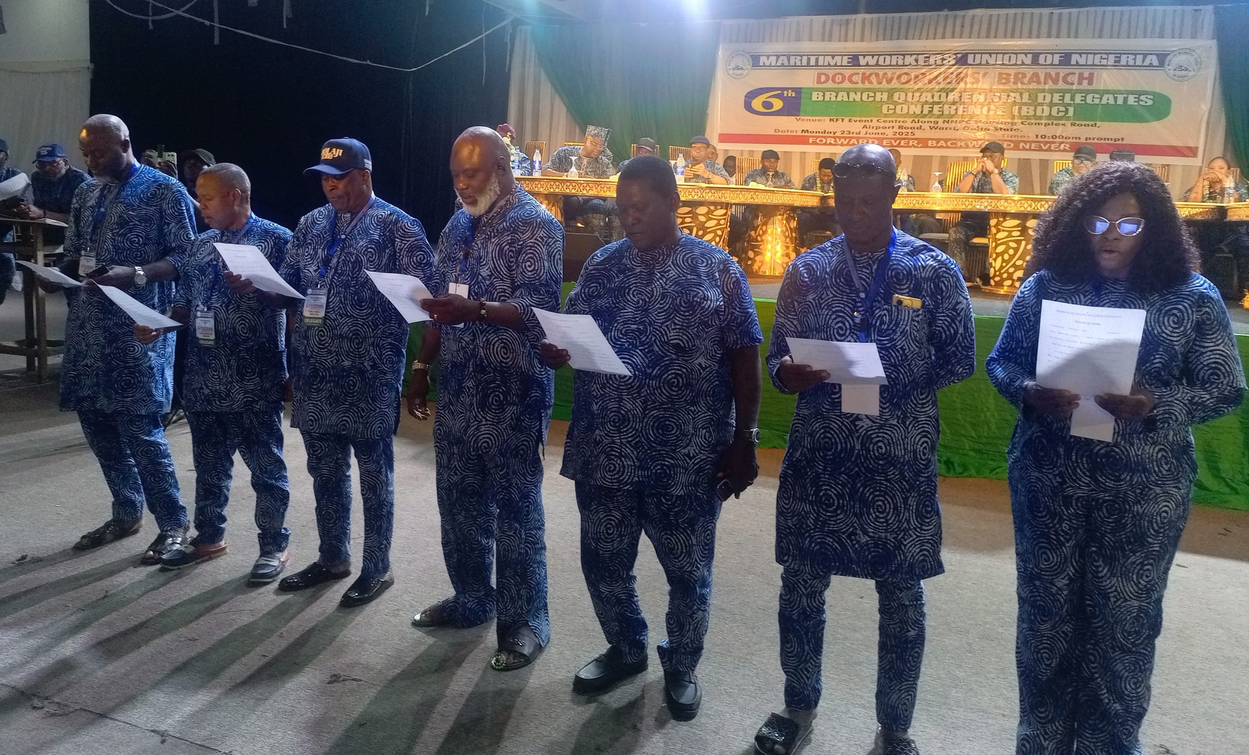 Bolaji Agboola emerges MWUN Dock Workers' Branch President in unopposed election