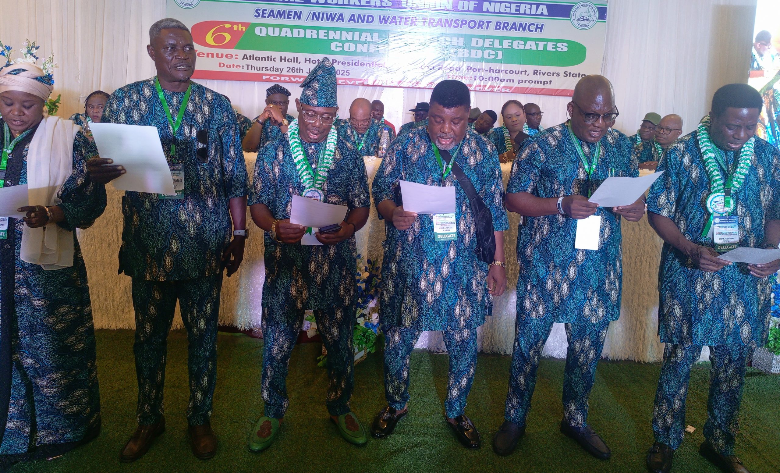 Avoseh re-elected as MWUN Seafarers' branch President, pledges to end wage disparity for indigenous seafarers