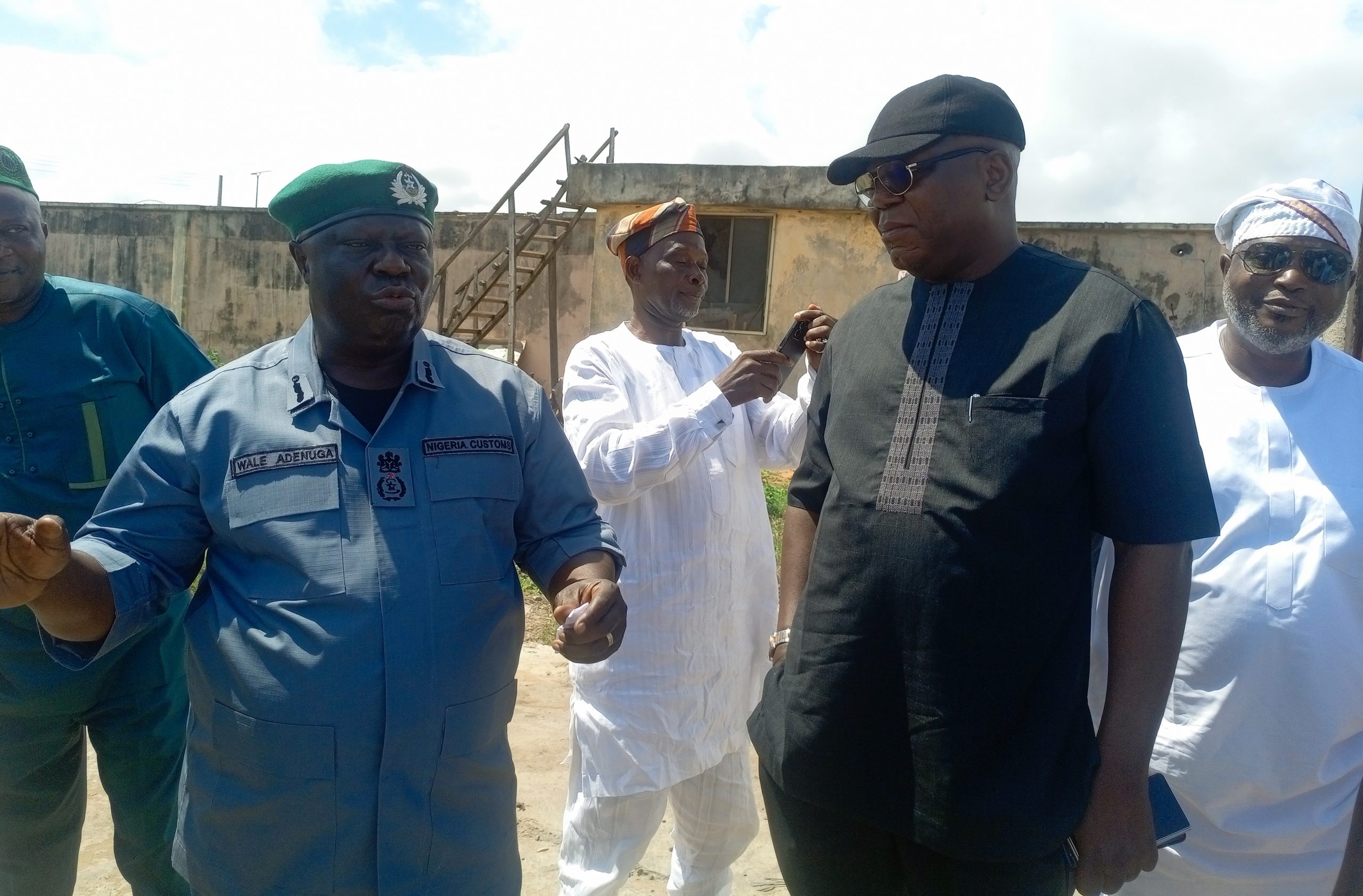 Customs agents plead for urgent action to end vehicle import ban as ANLCA VP visits Seme chapter