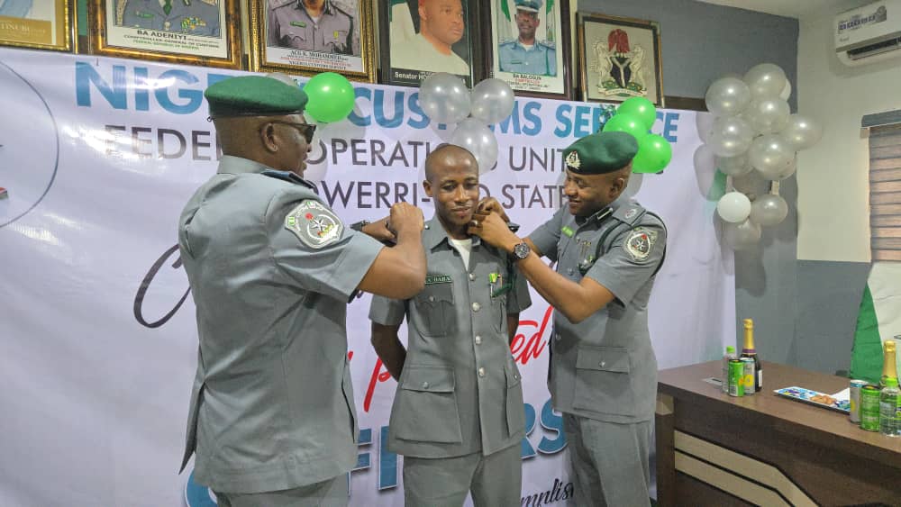 Balogun tasks 67 newly promoted Customs officers at FOU 'C' on greater performance, integrity