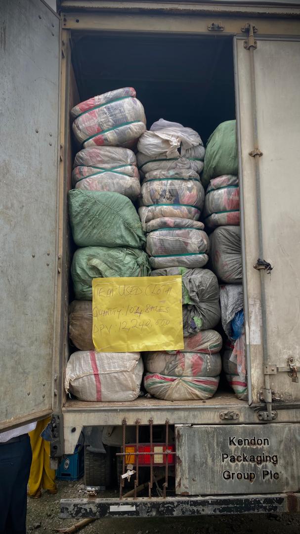 Customs FOU 'A' intensifies crack down on smugglers in South West, seizes N1.18bn contraband, arrests four suspects