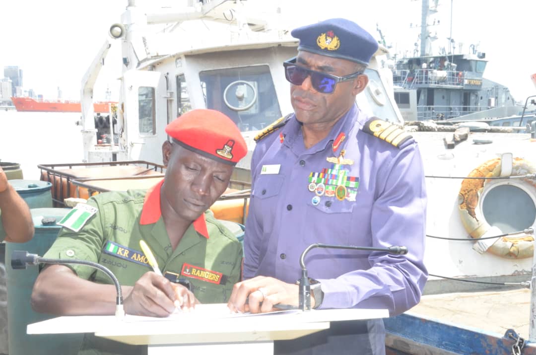 Navy intercepts boat with 4,000 litres of suspected AGO in Lagos waters