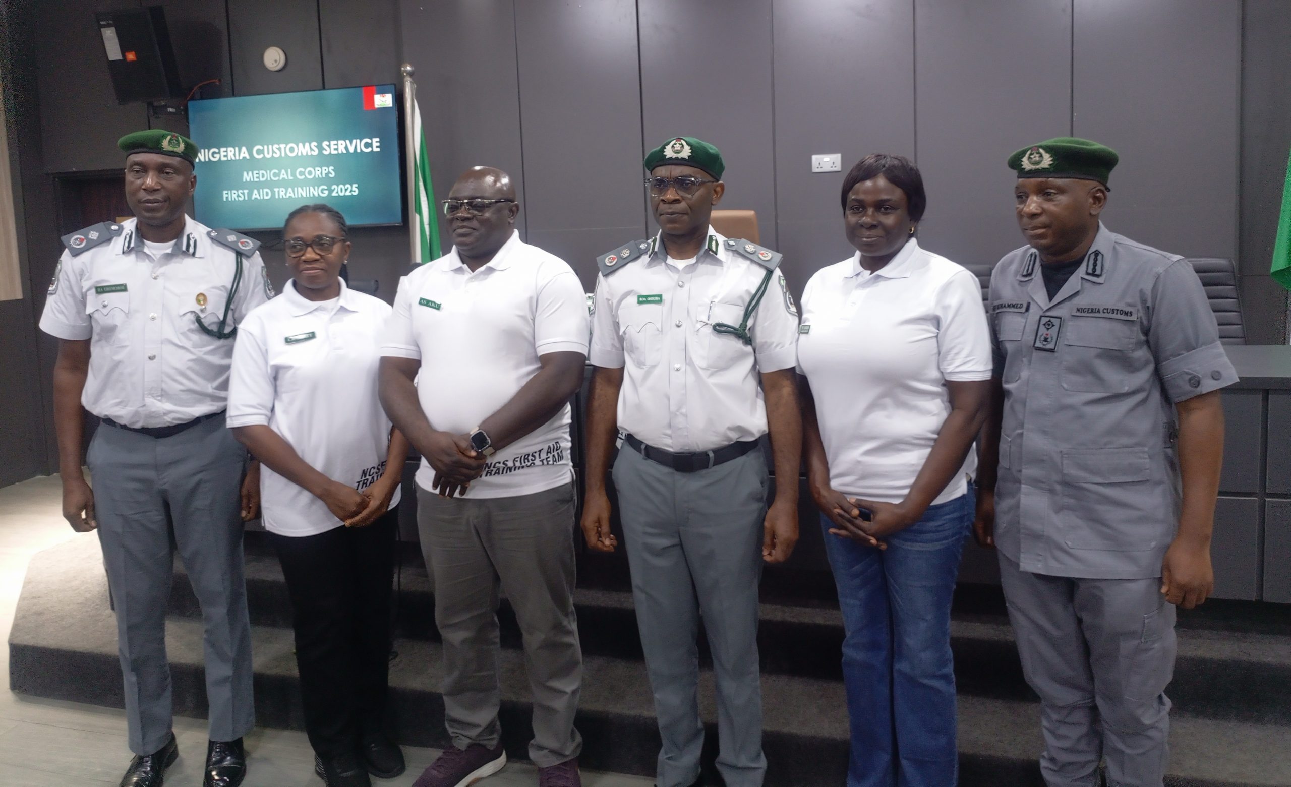 Customs lost 62 officers to medical emergencies in 2025, begins training on first aid skills at Apapa command
