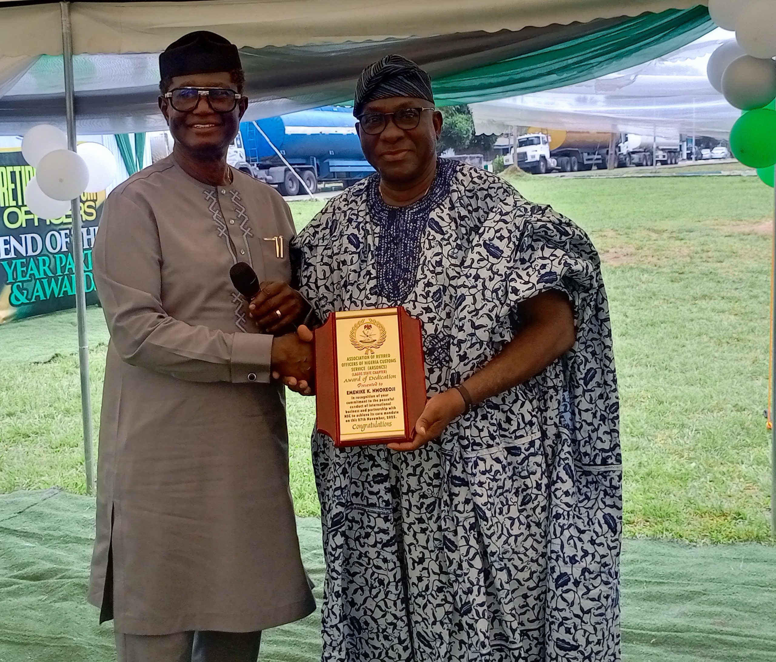 Retired Customs officers reunite in Lagos for End-of-Year Get -Together