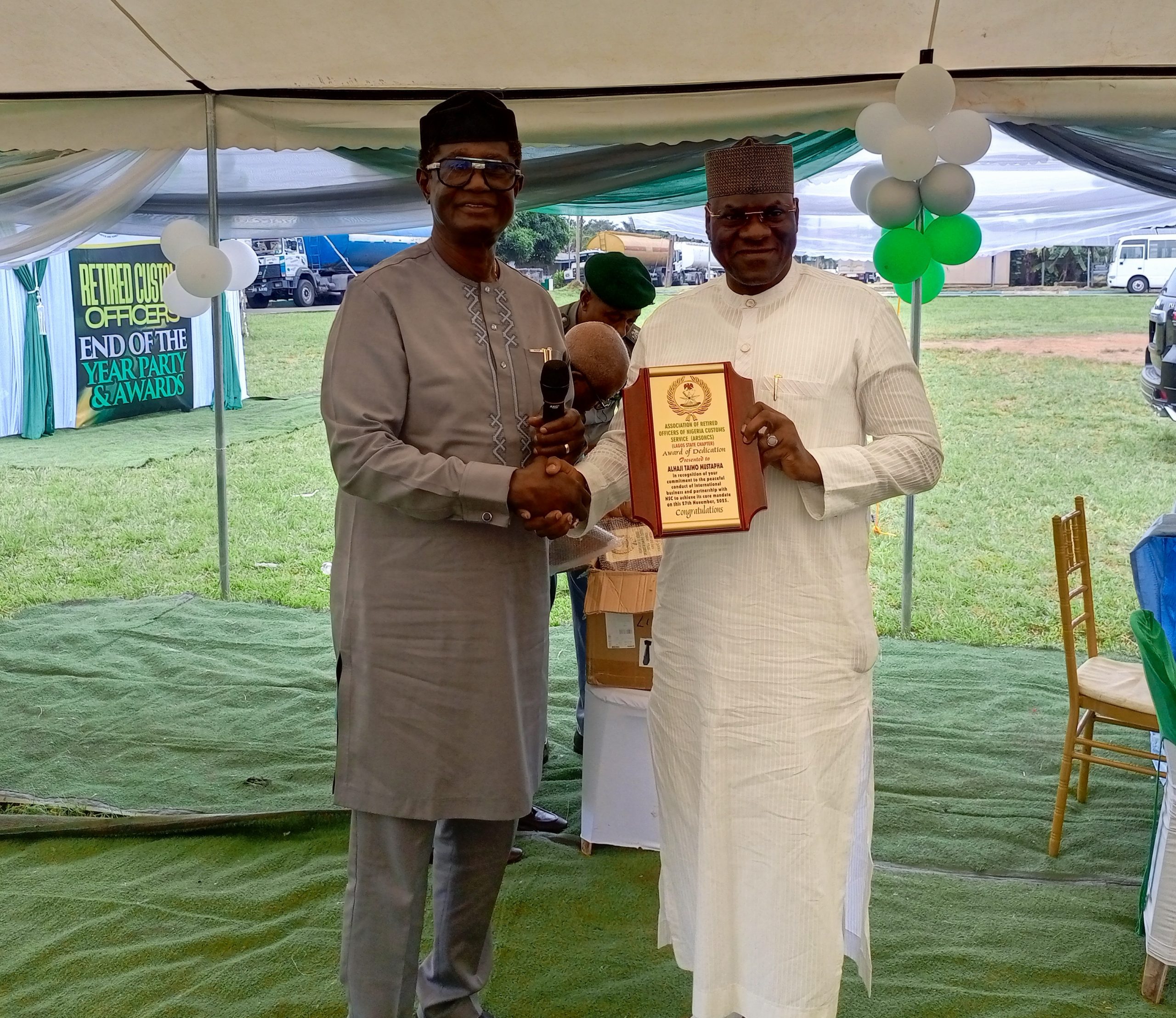 Retired Customs officers reunite in Lagos for End-of-Year Get -Together