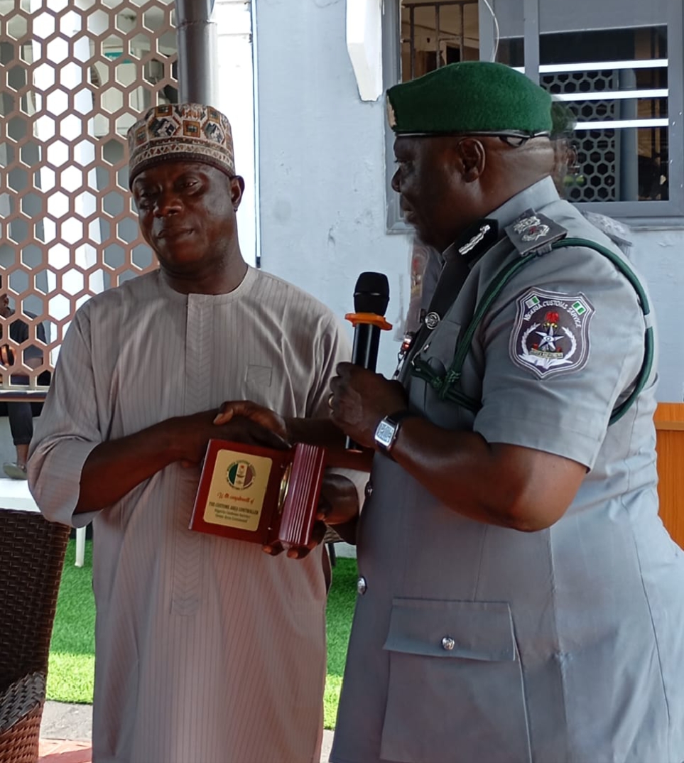 Comptroller Adenuga, stakeholders honour Sulaiman as he exits Seme, takes over as Apapa Customs PRO