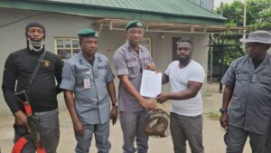 Customs FOU 'A' intercepts four live pangolins in Ajilete creeks