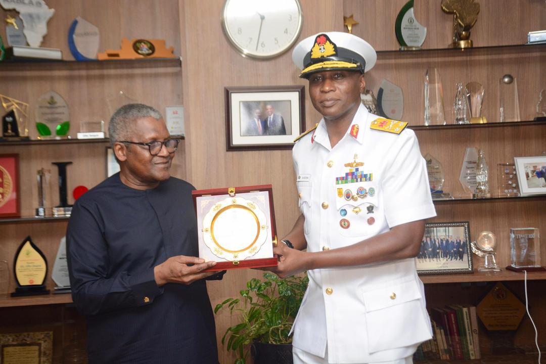 Maritime security: Sanwo-Olu, Dangote laud Navy's efforts, pledge support