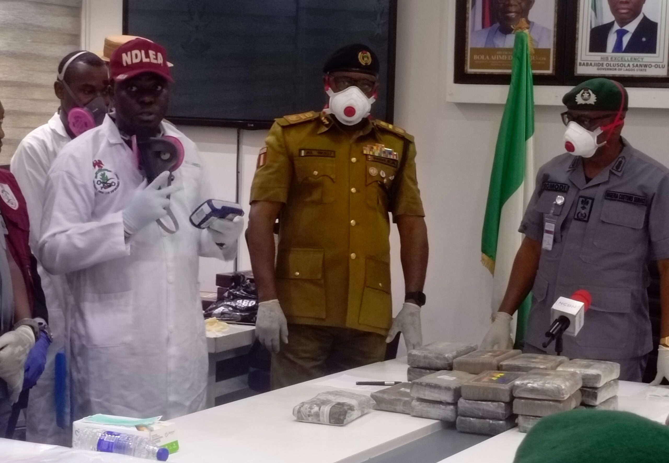 Customs intercepts N1bn worth of cocaine along Badagry-Seme road, hands over to NDLEA