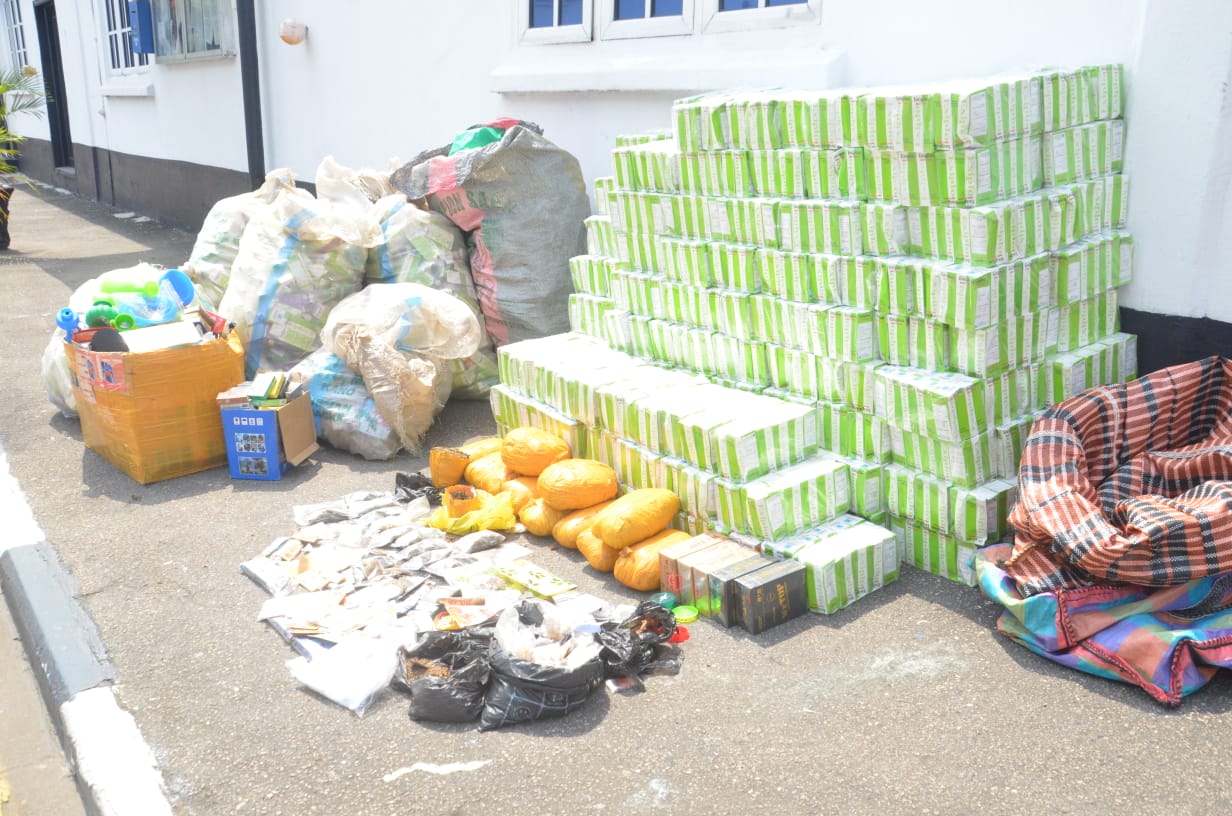Navy raids criminal hideout in Apapa, hands over illicit drugs to NDLEA