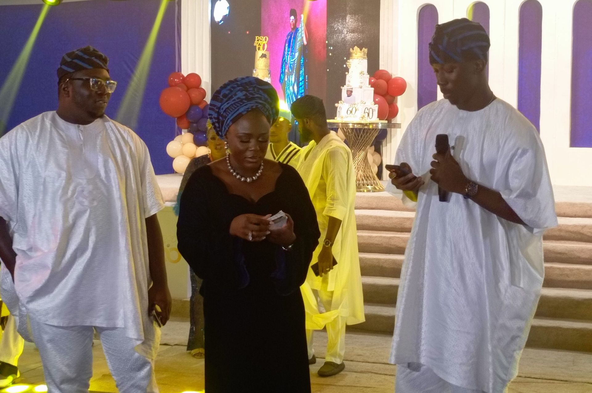 Customs boss, Olori Haastrup, ANLCA chietains, industry stakeholders celebrate Oduntan's Diamond Jubilee in grand style