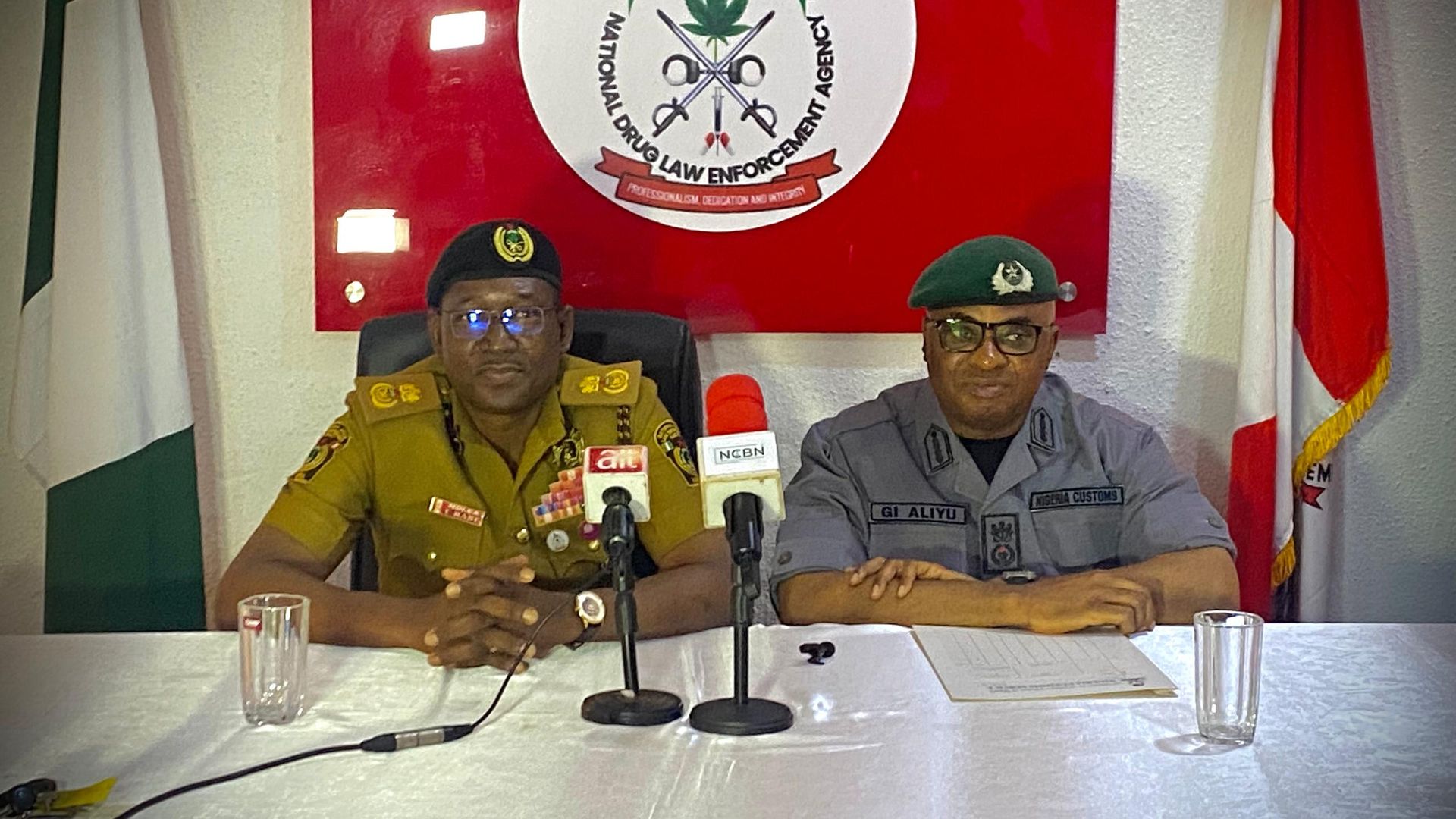 Customs FOU 'A' intercepts 4,000 packages of cannabis as Compt Gambo reinforces synergy with NDLEA, Police