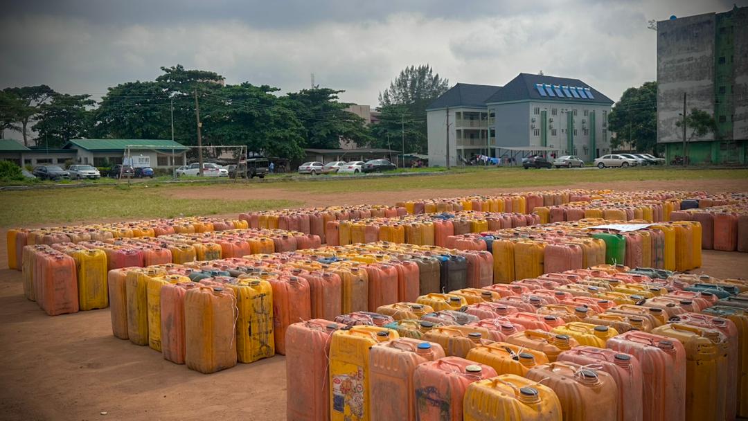Customs auctions 14,875 litres of seized petrol at N630 per litre in Lagos