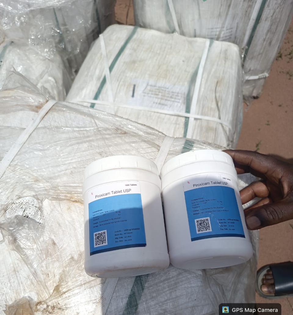Customs FOU 'C' intercepts truckload of tramadol, codeine syrup worth NN1, 056bn in Benin