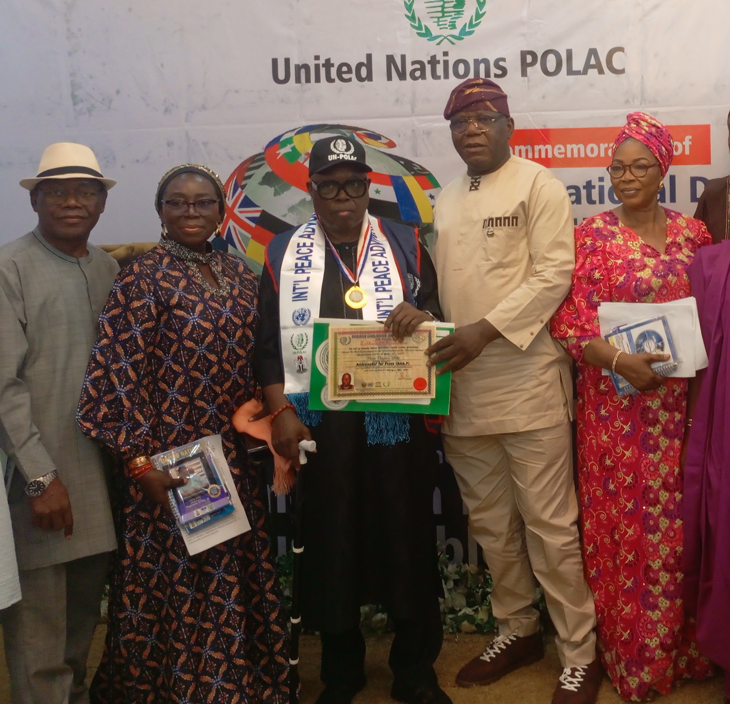 UN-POLAC honours Shittu, moves to establish maritime desk