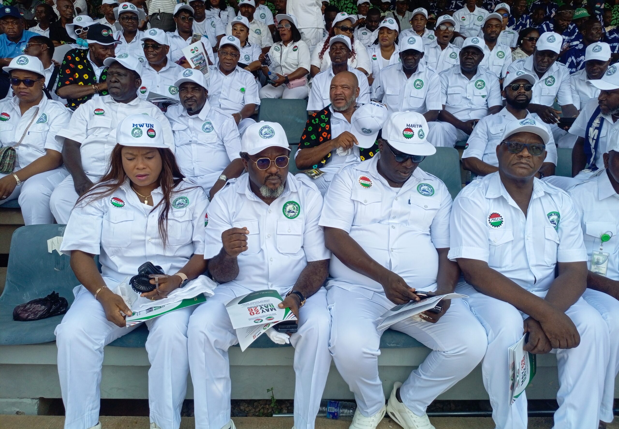 May Day: MWUN PG Bunu demands better pay for workers, tasks FG on insecurity