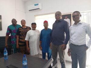 Photos: ANLCA VP, Oduntan receives AREFFN Acting President, excos on courtesy visit